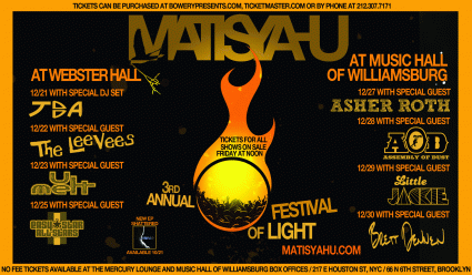 Matisyahu - Festival of Light
