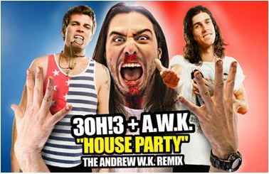 Andrew W.K., 3OH!3 House Party remix