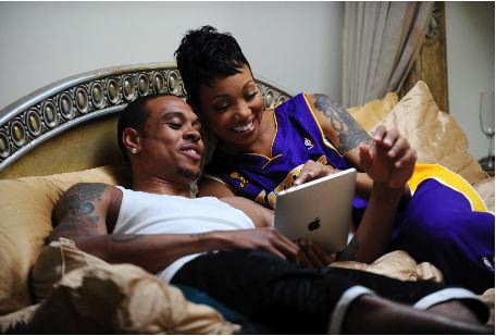 Shannon Brown and Monica