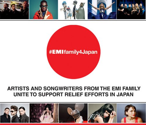EMI Artists unite for Japan Charity eBay auction