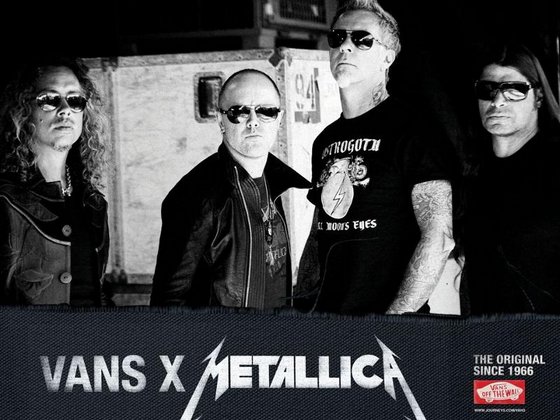 Metallica and Vans