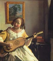 The guitar player, by Jan Vermeer van Delft