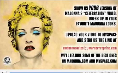 Madonna - Celebration video contest