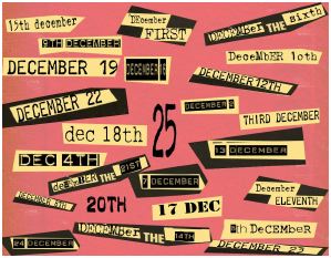 The Punk Rock Advent Calendar