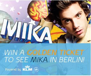 Mika - Golden Ticket prize