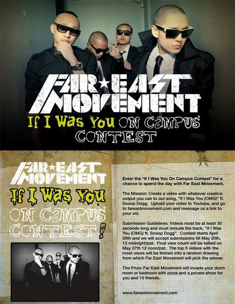 Far East Movement video contest