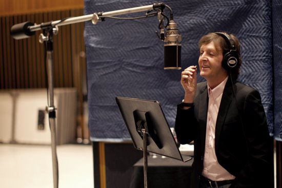 Paul McCartney Standards album mixing at the Capitol Studios