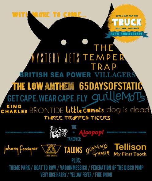 Truck Festival 2012 lineup