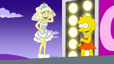 Lady Gaga on The Simpsons